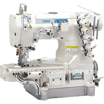 Zuker Pegasus cilindro plano Enclavije la máquina de coser (ZK600-35BB)
